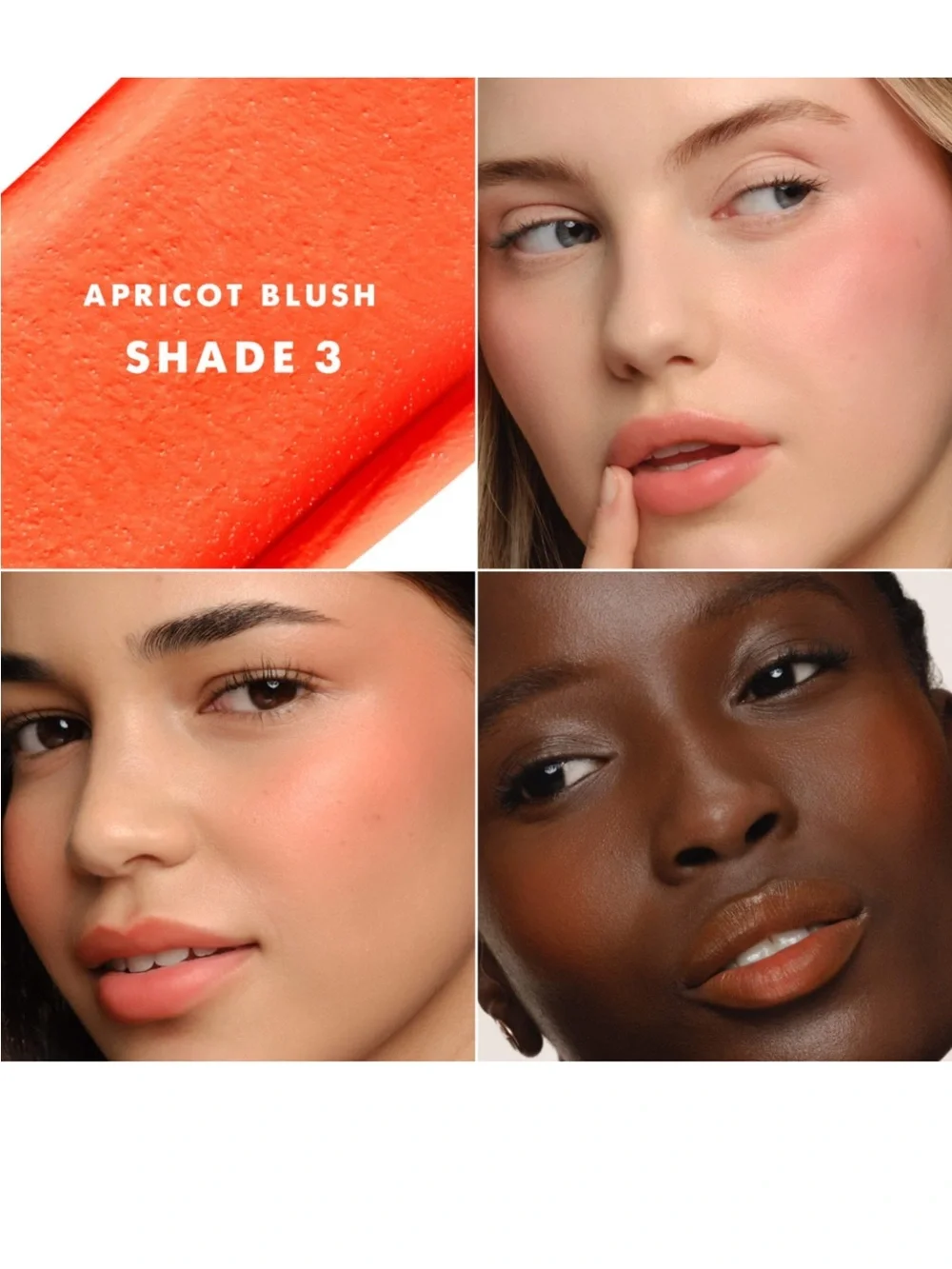Armani Dolci Blush  -Color: 3, Apricot Blush - warm bright coral